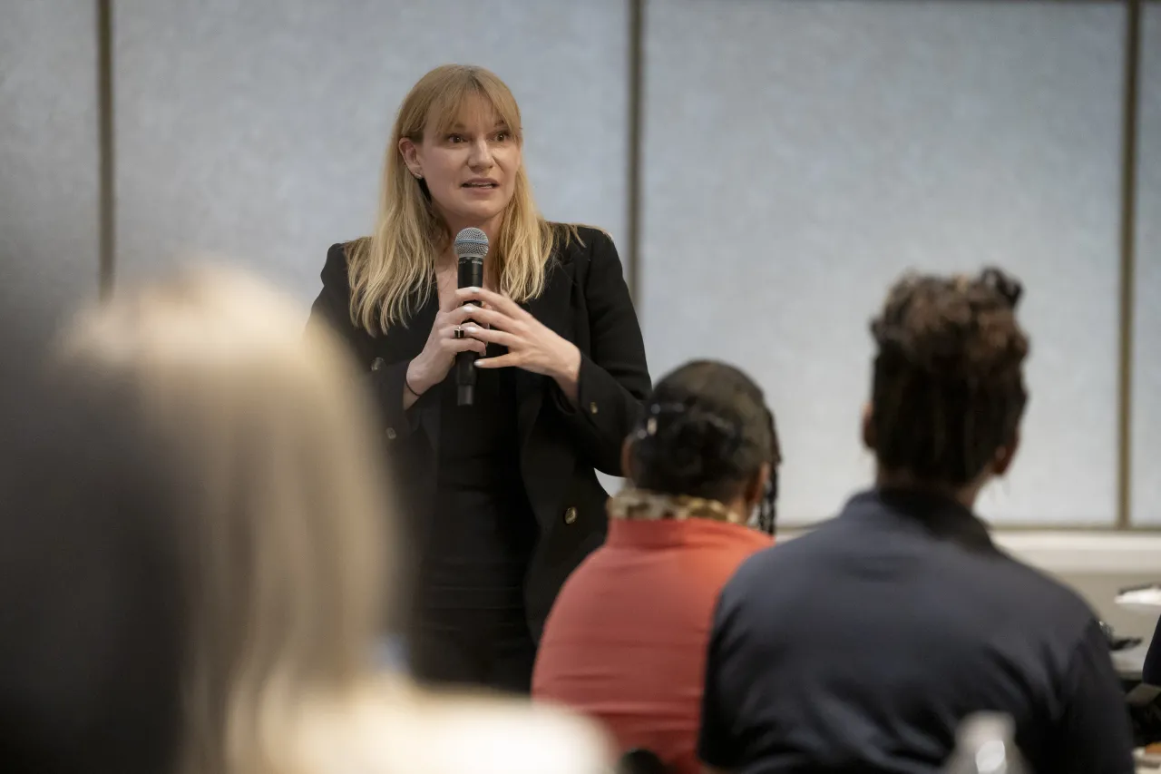 Image: DHS Senior Official Performing the Duties of the Deputy Secretary Kristie Canegallo Speaks to DHS WIFLE Attendees   (035)