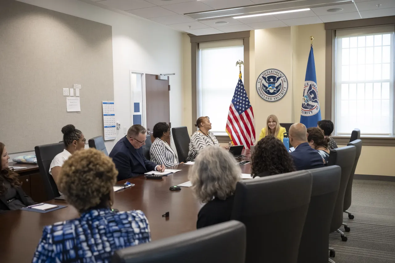 Image: DHS Senior Official Performing the Duties of the Deputy Secretary Kristie Canegallo Attends a Meeting with the Enlisted Employment Opportunity and Diversity Directors’ Council
 (003)