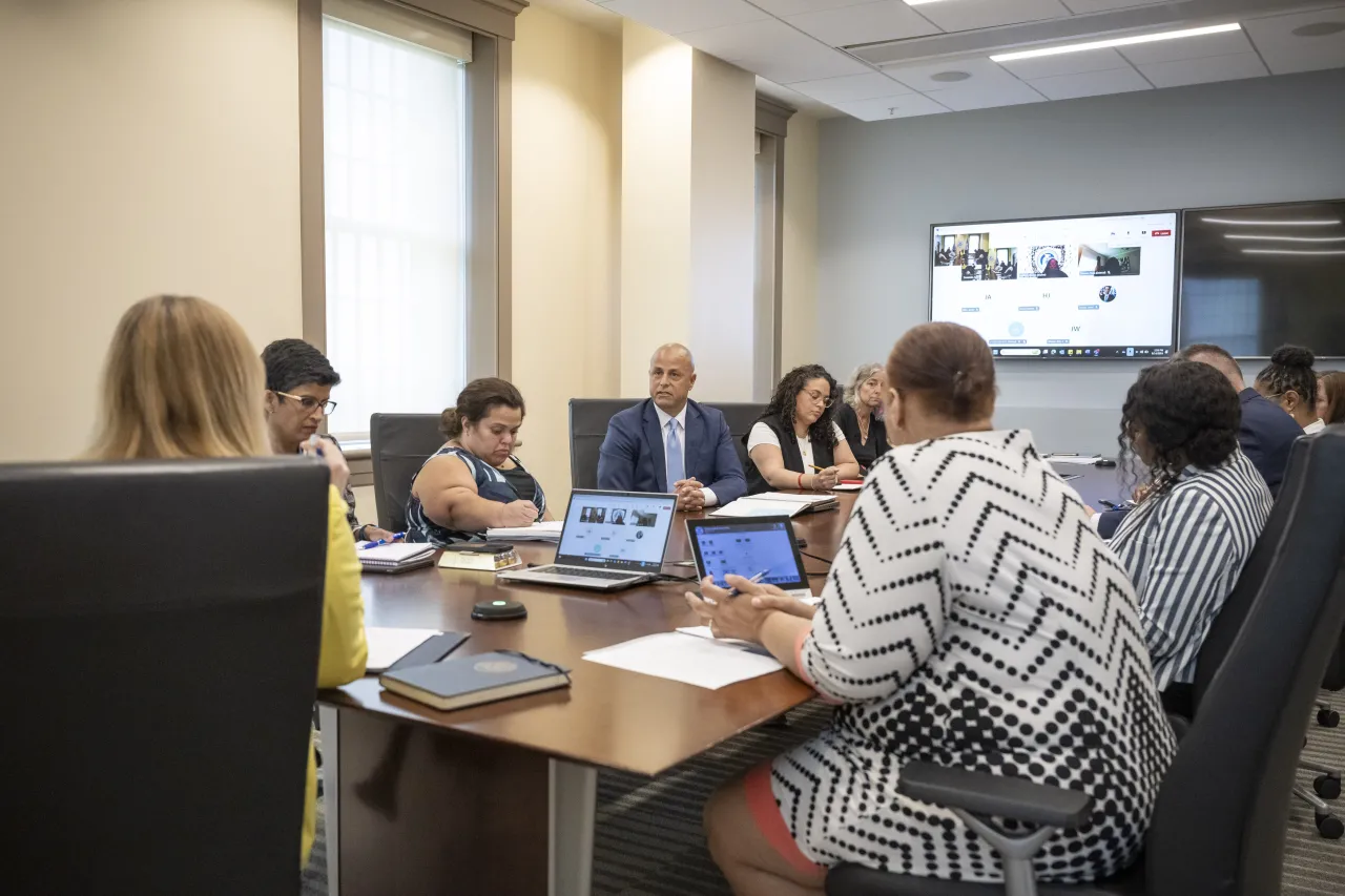 Image: DHS Senior Official Performing the Duties of the Deputy Secretary Kristie Canegallo Attends a Meeting with the Enlisted Employment Opportunity and Diversity Directors’ Council
 (007)