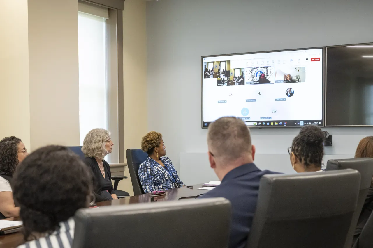 Image: DHS Senior Official Performing the Duties of the Deputy Secretary Kristie Canegallo Attends a Meeting with the Enlisted Employment Opportunity and Diversity Directors’ Council
 (008)