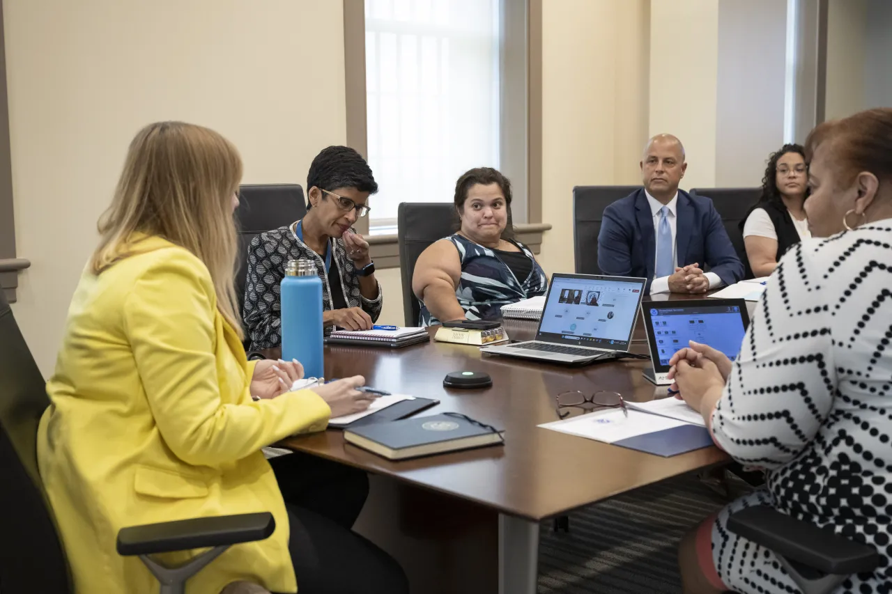 Image: DHS Senior Official Performing the Duties of the Deputy Secretary Kristie Canegallo Attends a Meeting with the Enlisted Employment Opportunity and Diversity Directors’ Council
 (010)