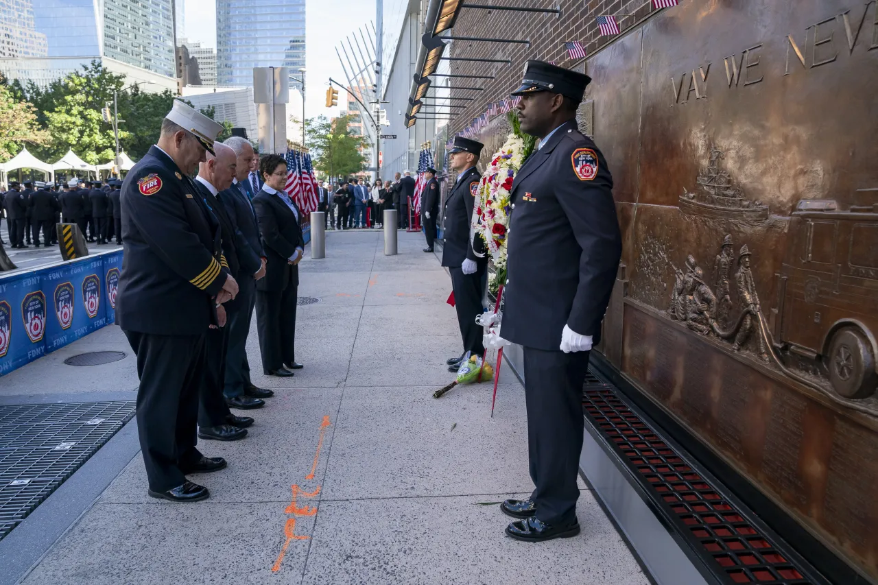 Image: DHS Secretary Alejandro Mayorkas Attends the NYC 9/11 Remembrance Ceremony (019)