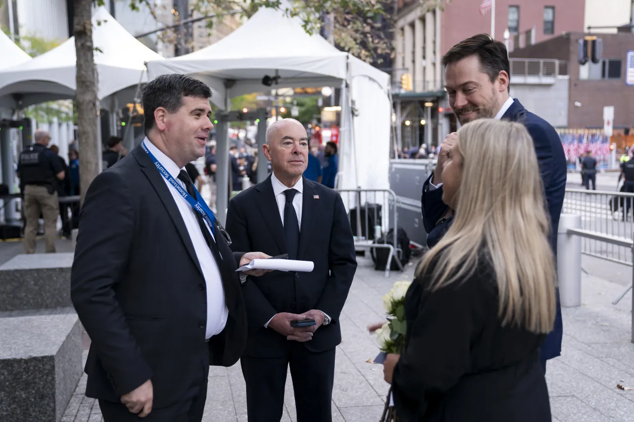 Image: DHS Secretary Alejandro Mayorkas Attends the NYC 9/11 Remembrance Ceremony (029)