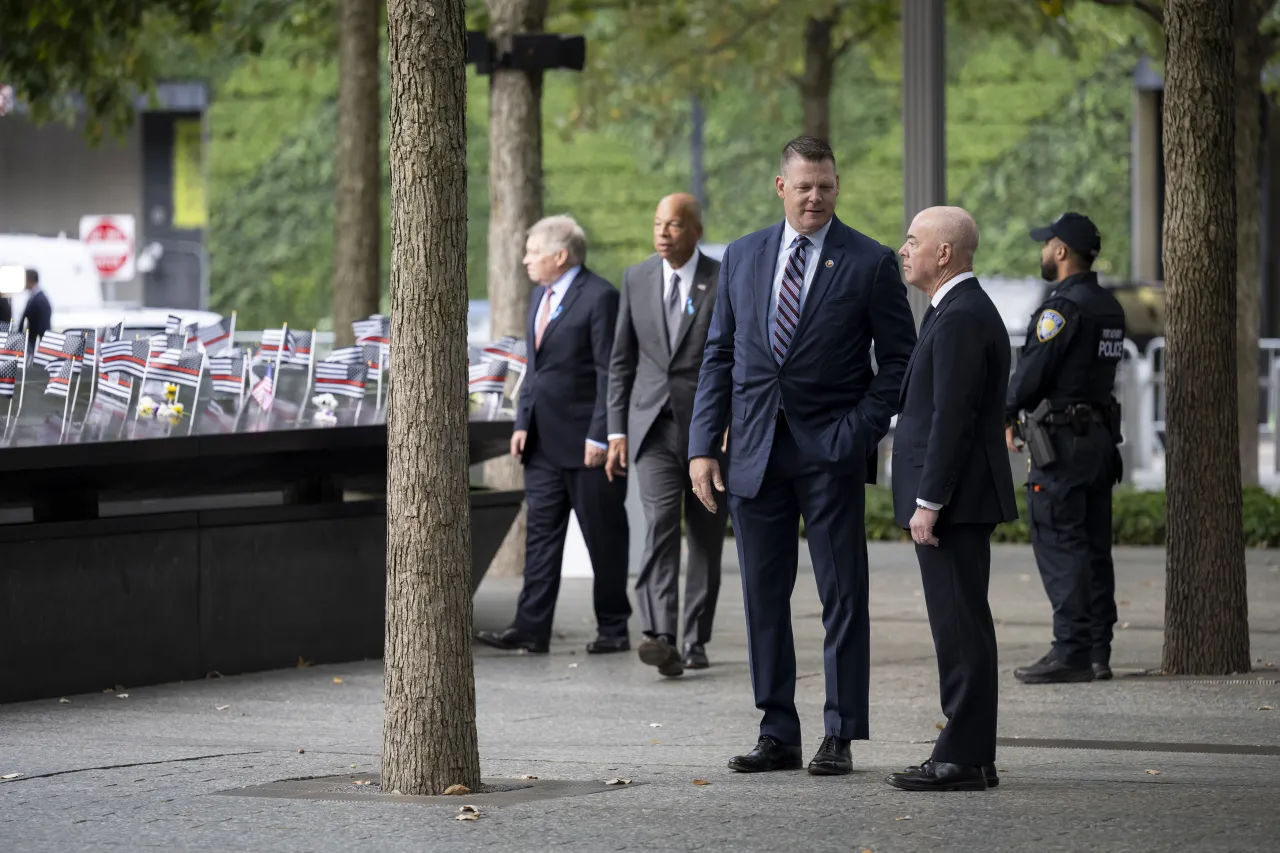 Image: DHS Secretary Alejandro Mayorkas Attends the NYC 9/11 Remembrance Ceremony (040)