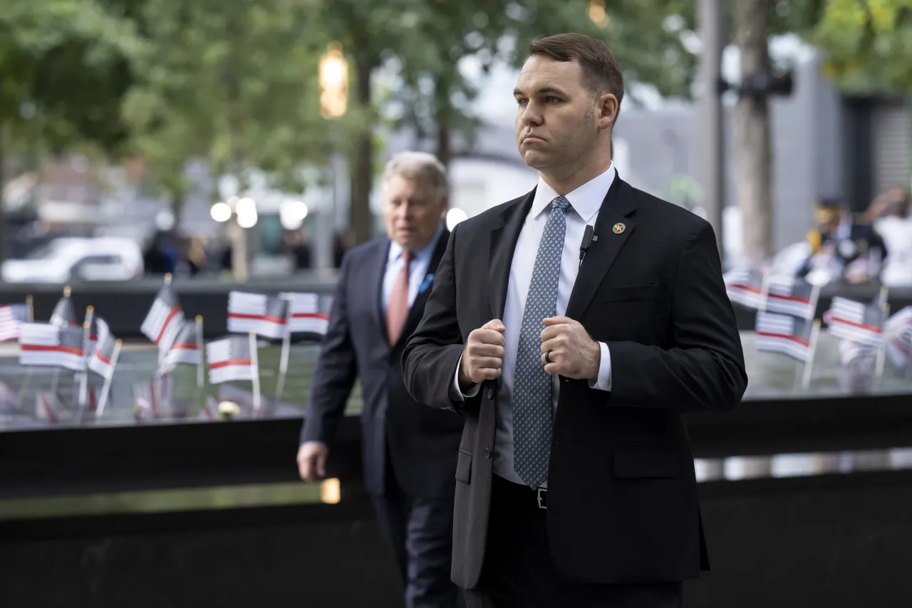 Image: DHS Secretary Alejandro Mayorkas Attends the NYC 9/11 Remembrance Ceremony (041)