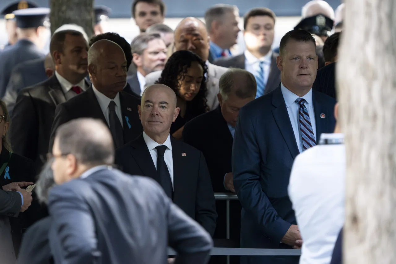 Image: DHS Secretary Alejandro Mayorkas Attends the NYC 9/11 Remembrance Ceremony (048)