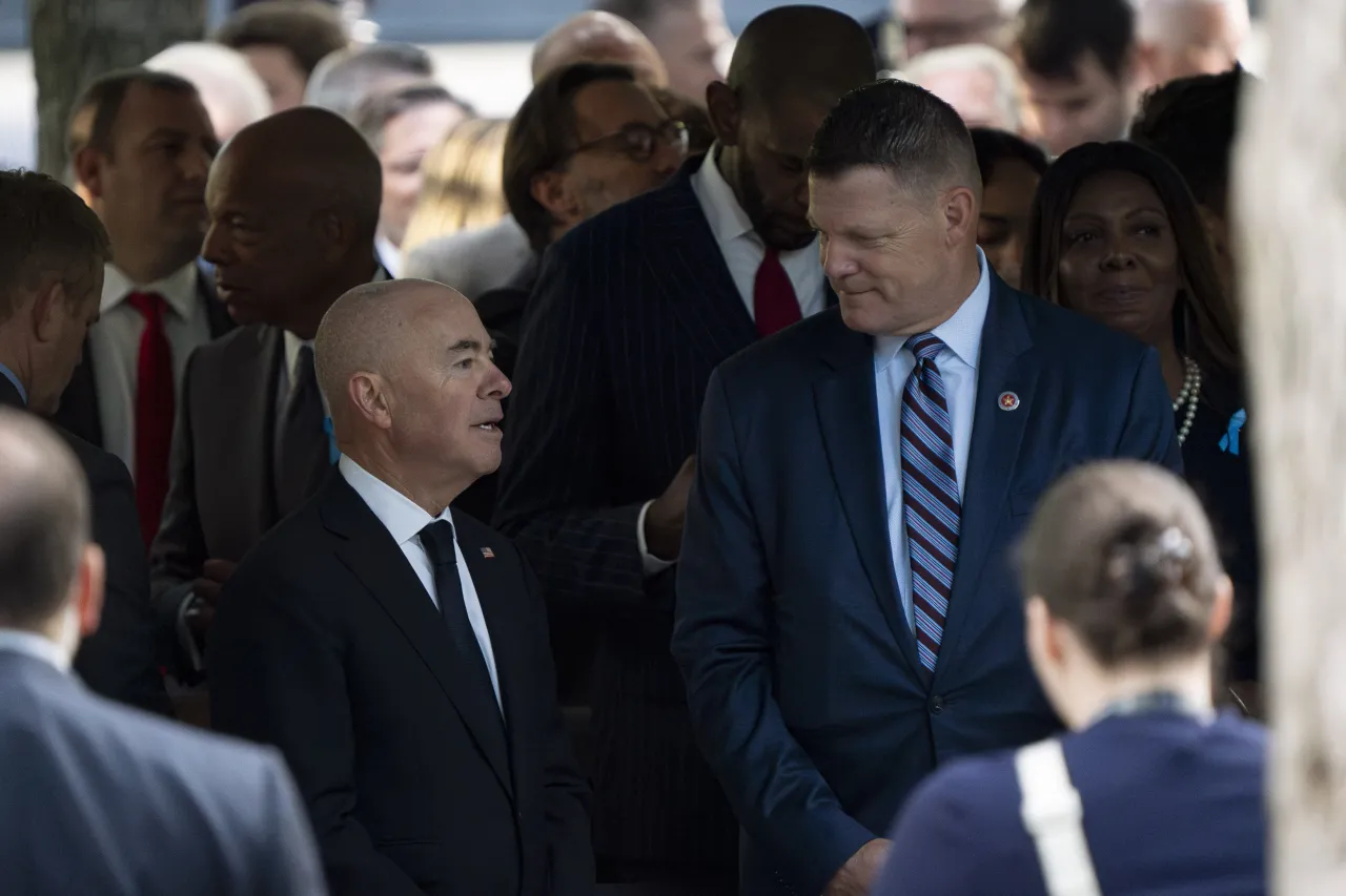 Image: DHS Secretary Alejandro Mayorkas Attends the NYC 9/11 Remembrance Ceremony (050)