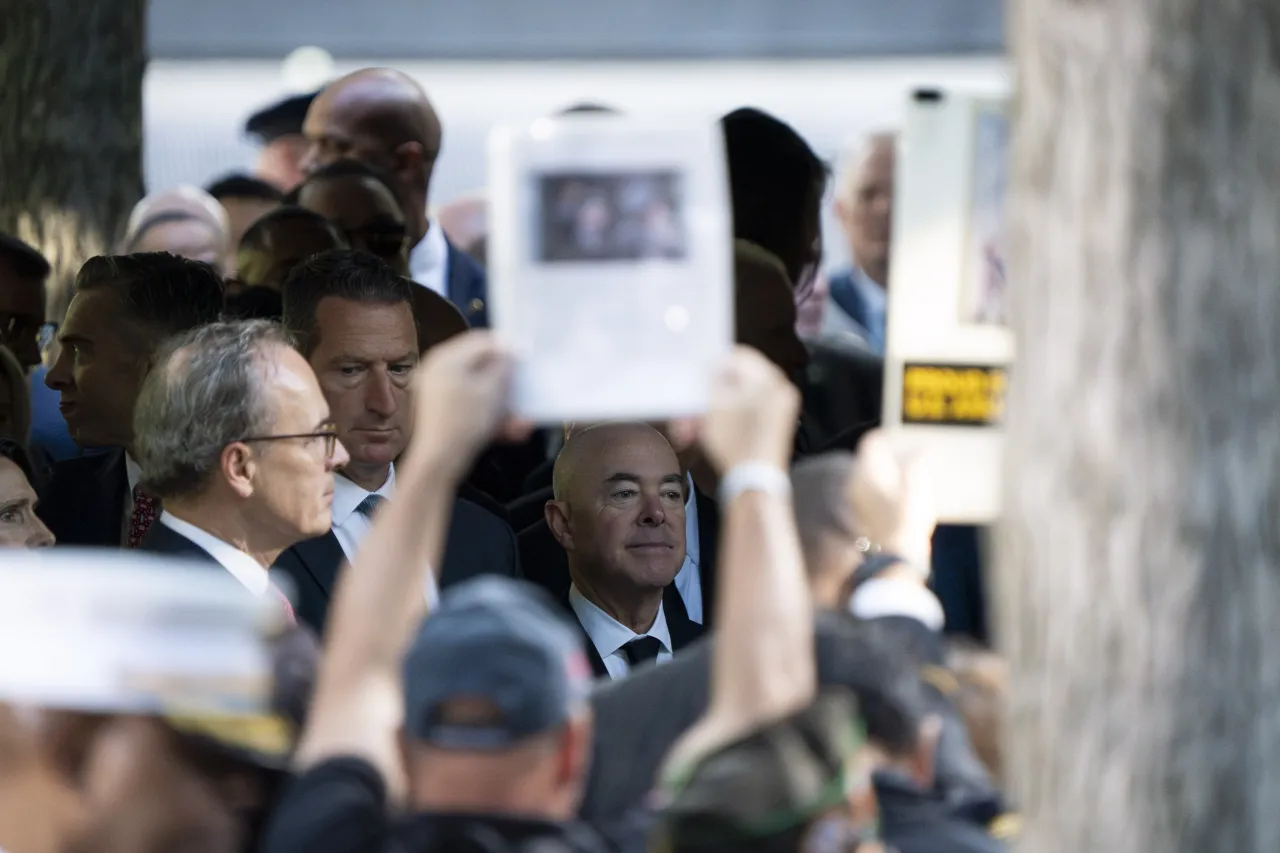 Image: DHS Secretary Alejandro Mayorkas Attends the NYC 9/11 Remembrance Ceremony (051)