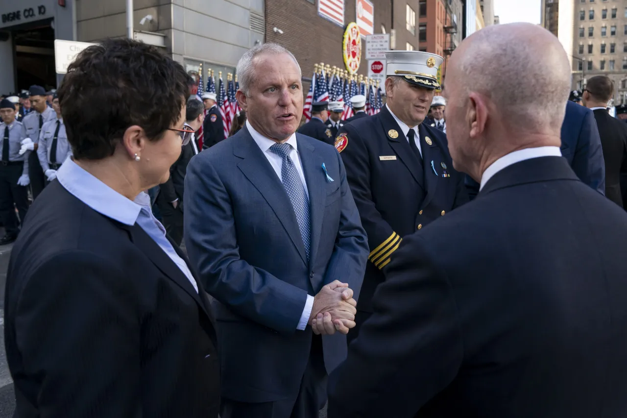 Image: DHS Secretary Alejandro Mayorkas Attends the NYC 9/11 Remembrance Ceremony (063)