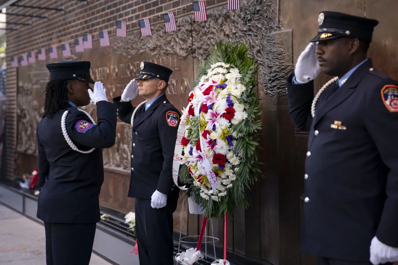 Image: DHS Secretary Alejandro Mayorkas Attends the NYC 9/11 Remembrance Ceremony (068)