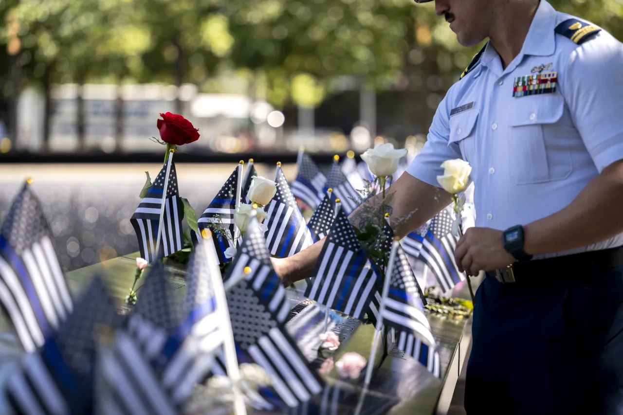 Image: DHS Secretary Alejandro Mayorkas Attends the NYC 9/11 Remembrance Ceremony (071)