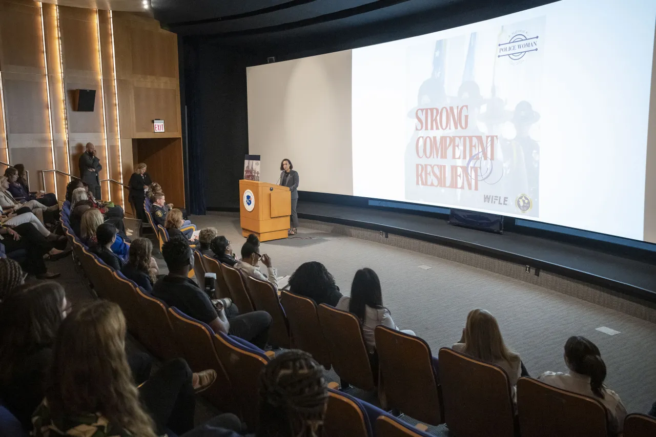 Image: DHS Deputy Chief of Staff, Kay Lord Fallon, Gives Remarks at a National Police Woman Day Event (005)