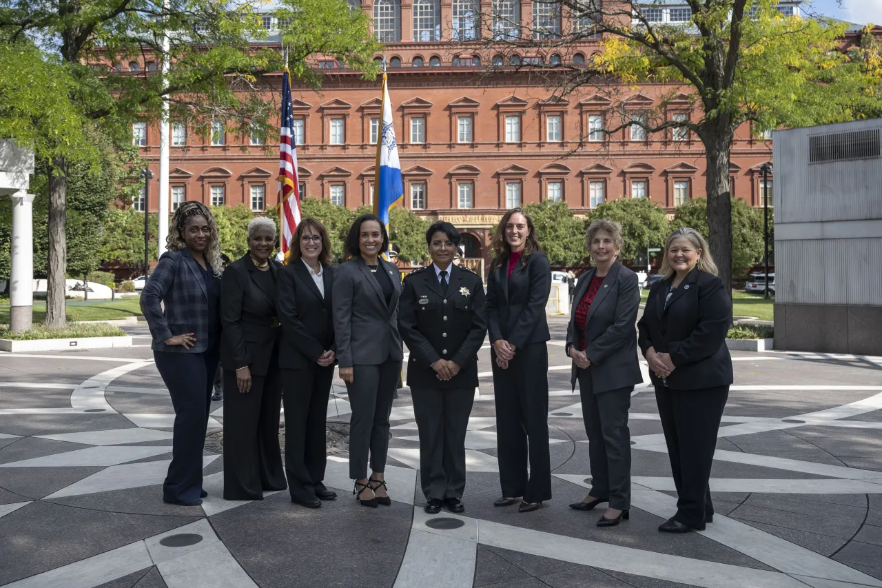 Image: DHS Deputy Chief of Staff, Kay Lord Fallon, Gives Remarks at a National Police Woman Day Event (009)