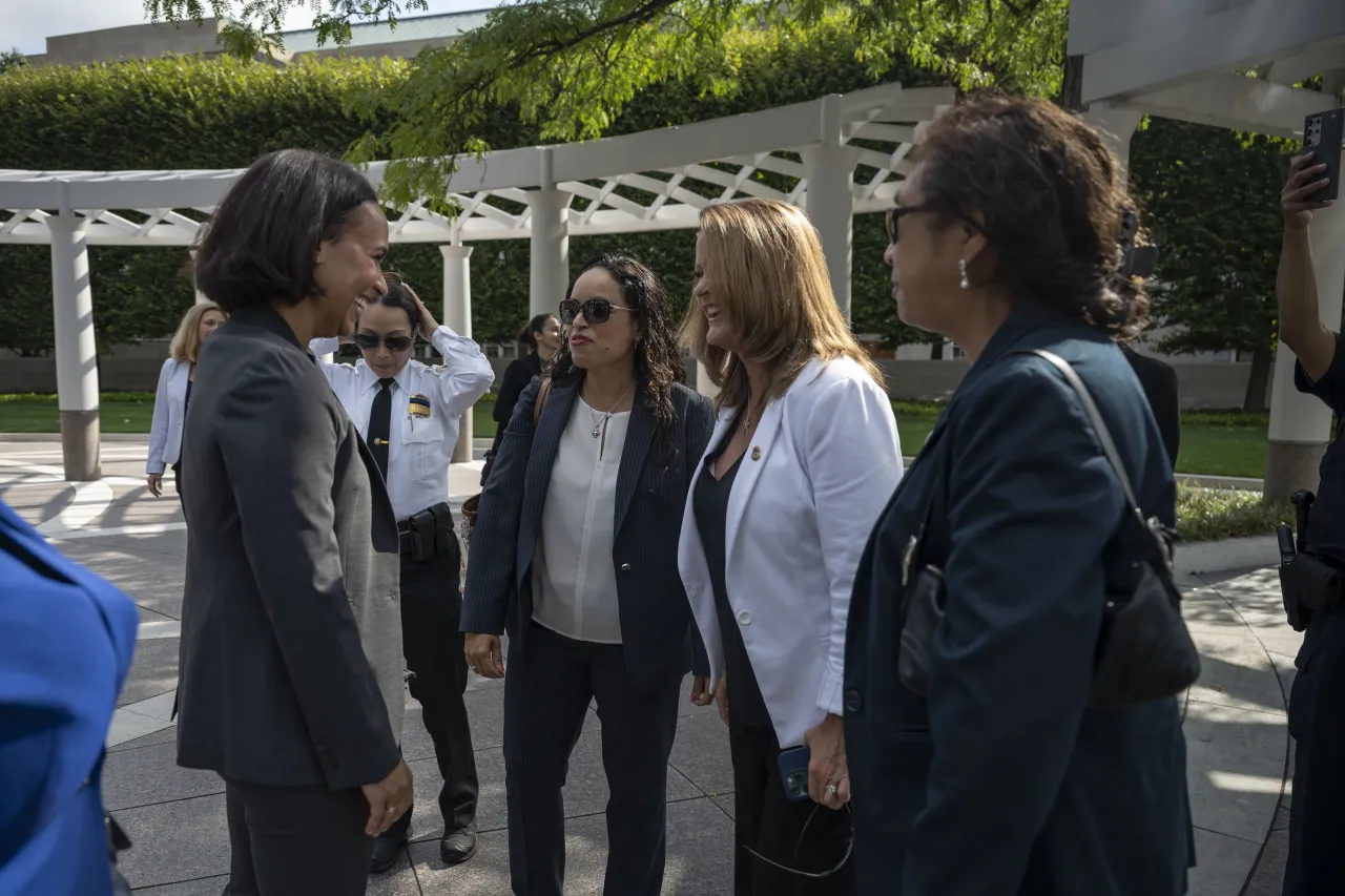 Image: DHS Deputy Chief of Staff, Kay Lord Fallon, Gives Remarks at a National Police Woman Day Event (010)