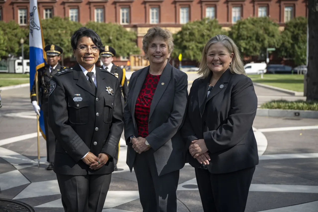 Image: DHS Deputy Chief of Staff, Kay Lord Fallon, Gives Remarks at a National Police Woman Day Event (011)