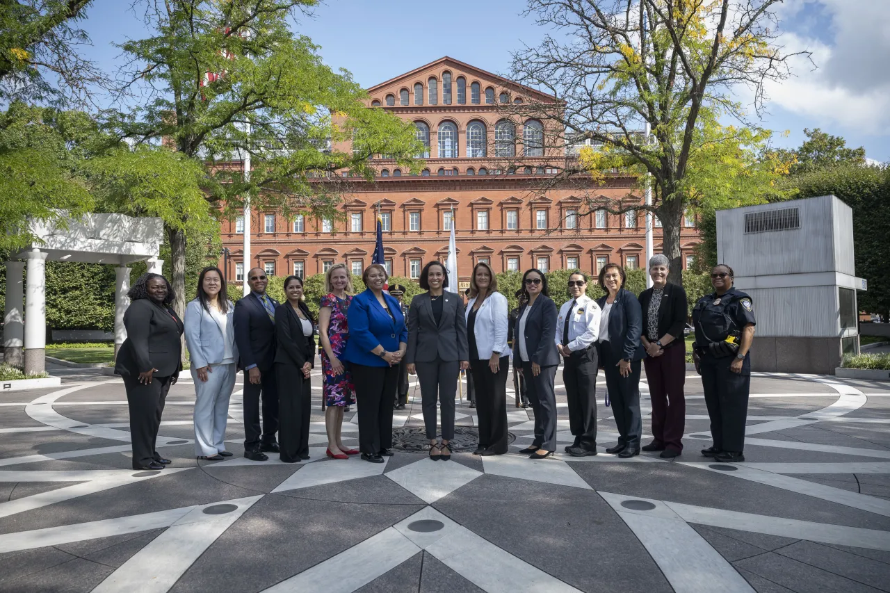 Image: DHS Deputy Chief of Staff, Kay Lord Fallon, Gives Remarks at a National Police Woman Day Event (012)