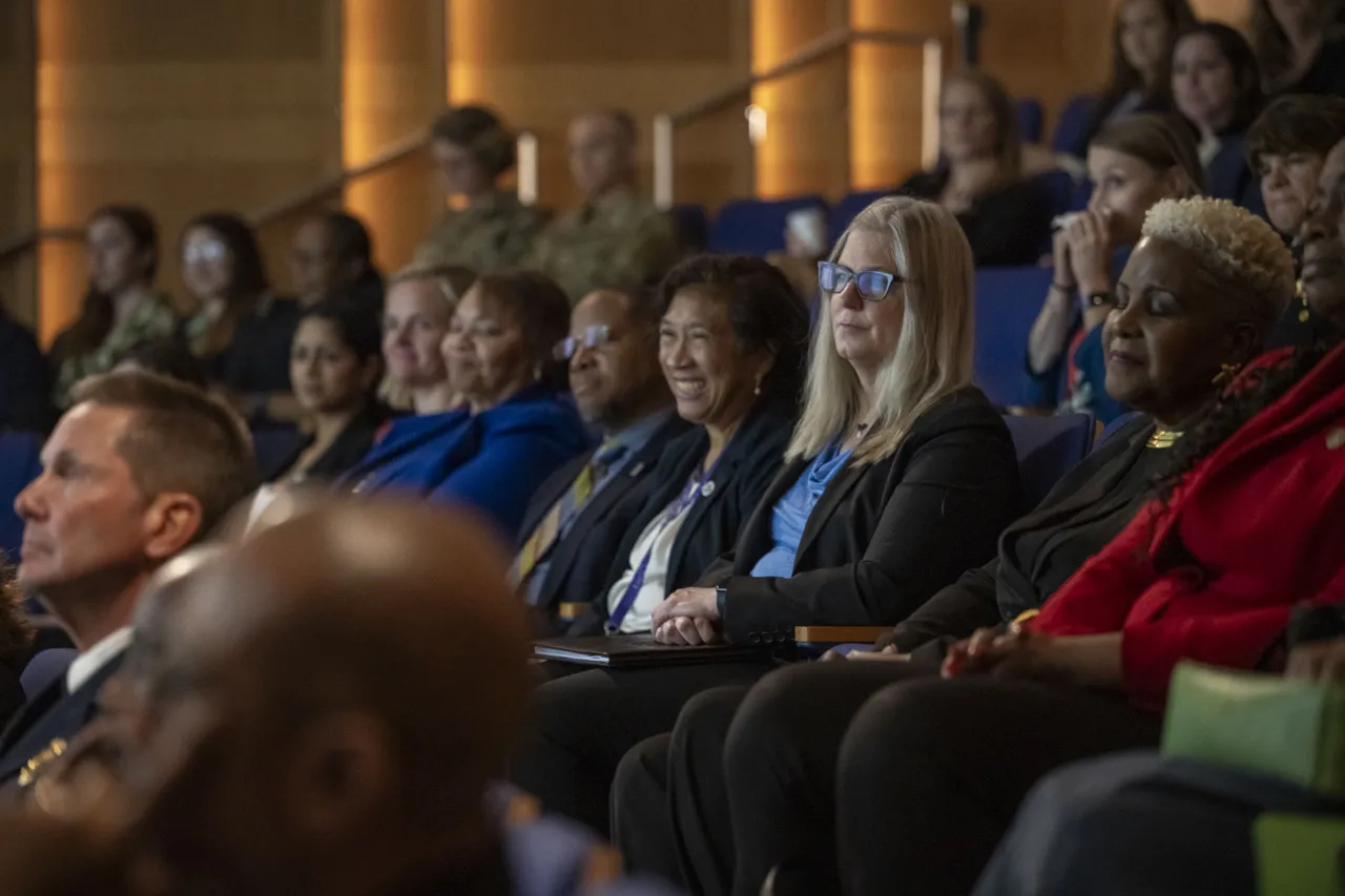 Image: DHS Deputy Chief of Staff, Kay Lord Fallon, Gives Remarks at a National Police Woman Day Event (015)