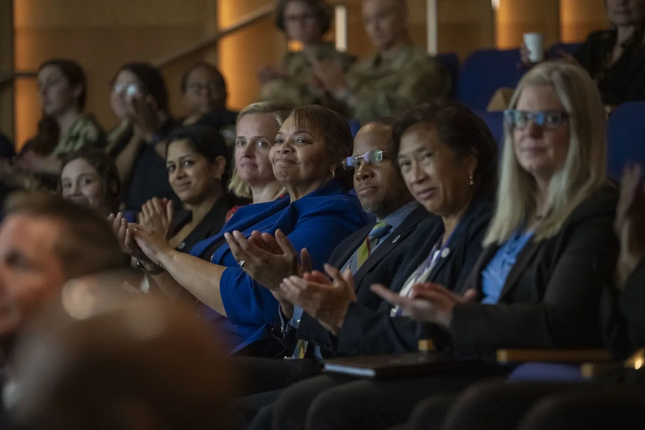 Image: DHS Deputy Chief of Staff, Kay Lord Fallon, Gives Remarks at a National Police Woman Day Event (016)