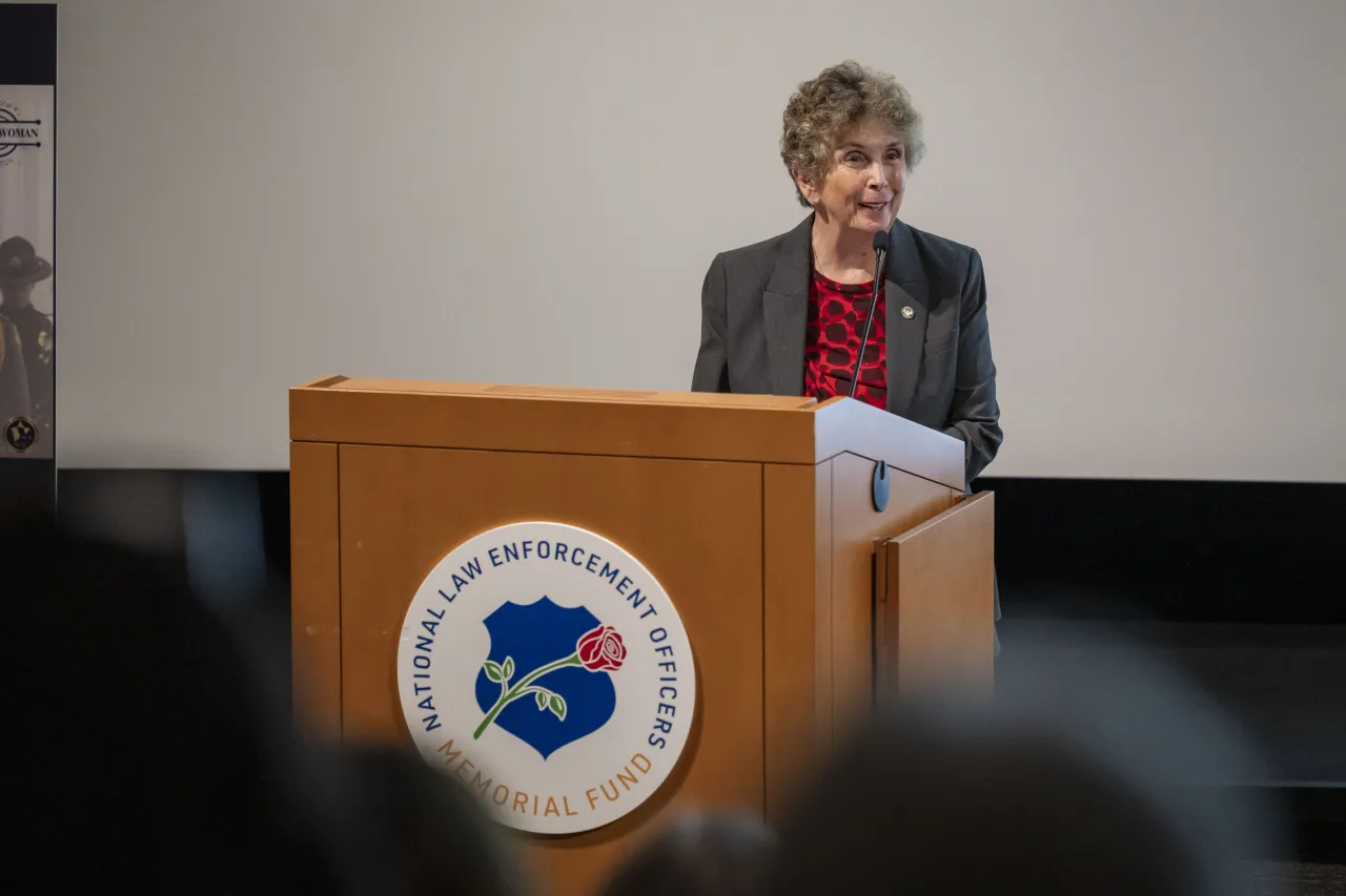 Image: DHS Deputy Chief of Staff, Kay Lord Fallon, Gives Remarks at a National Police Woman Day Event (020)