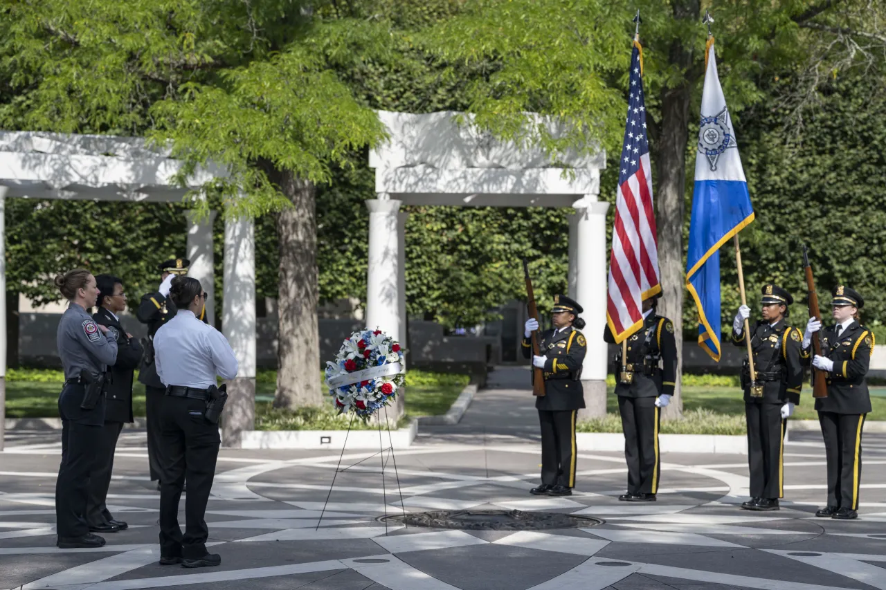 Image: DHS Deputy Chief of Staff, Kay Lord Fallon, Gives Remarks at a National Police Woman Day Event (033)