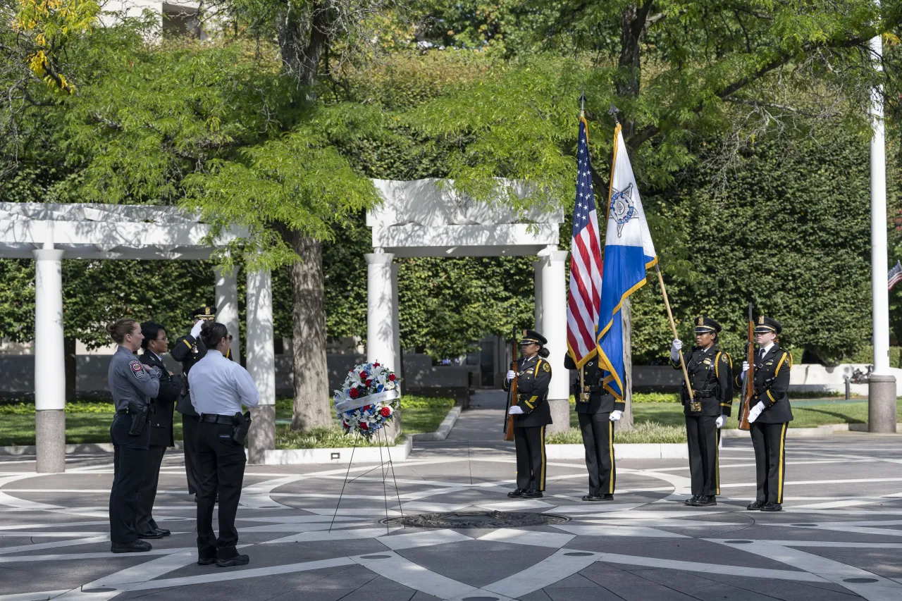 Image: DHS Deputy Chief of Staff, Kay Lord Fallon, Gives Remarks at a National Police Woman Day Event (034)