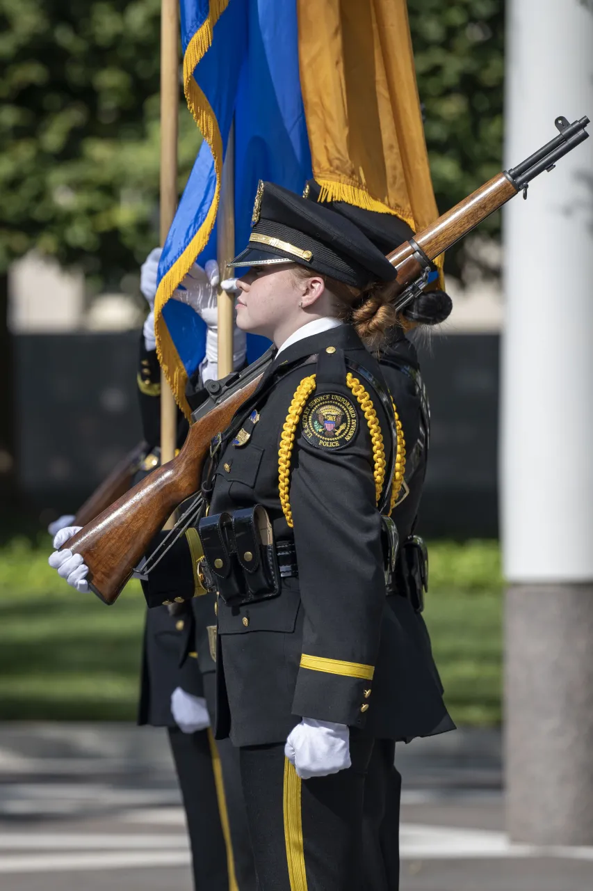 Image: DHS Deputy Chief of Staff, Kay Lord Fallon, Gives Remarks at a National Police Woman Day Event (037)