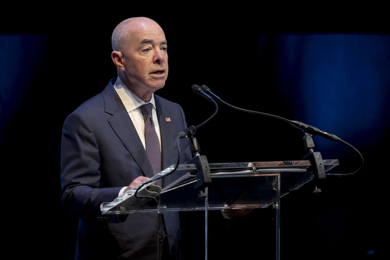 Image: DHS Secretary Alejandro Mayorkas Delivers Remarks at the Global Summit on Terrorism and Political Violence  (008)