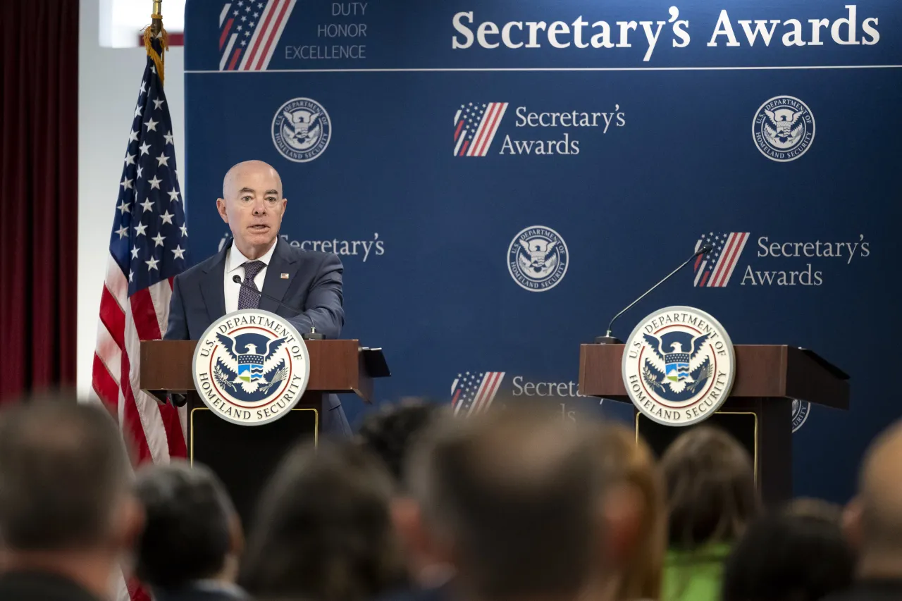 Image: DHS Secretary Alejandro Mayorkas Presents the 2024 Secretary’s Awards (002)