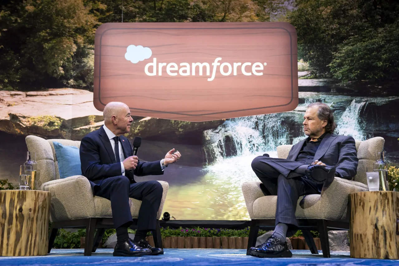 Image: DHS Secretary Alejandro Mayorkas Participates in a Fireside Chat at Dreamforce 2024 (010)