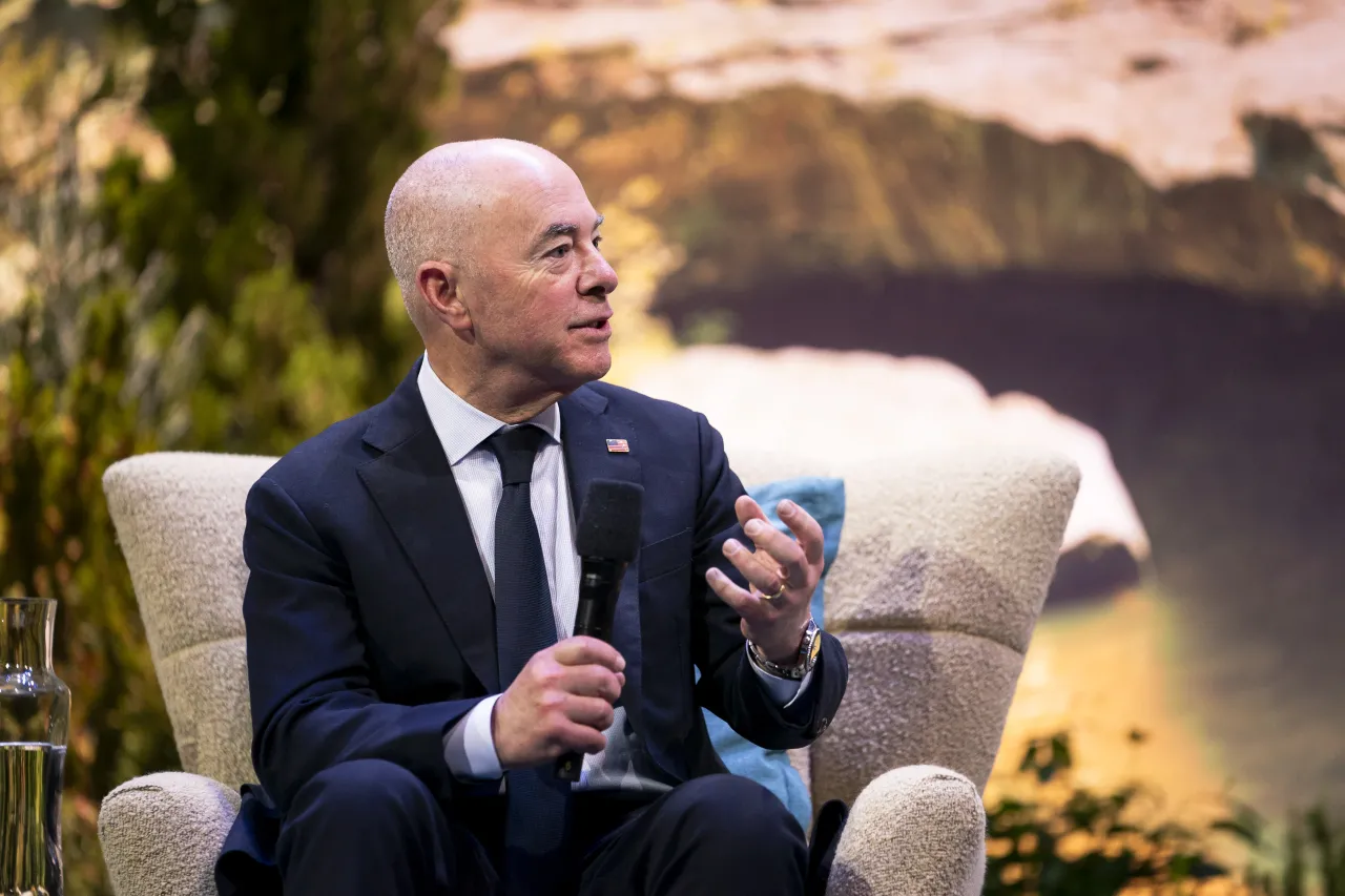 Image: DHS Secretary Alejandro Mayorkas Participates in a Fireside Chat at Dreamforce 2024 (015)