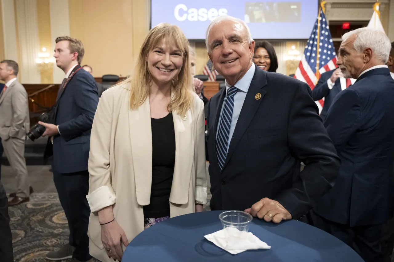 Image: DHS Senior Official Performing the Duties of the Deputy Secretary Kristie Canegallo Attends the 234th Birthday of the U.S. Coast Guard Celebration on Capitol Hill (006)