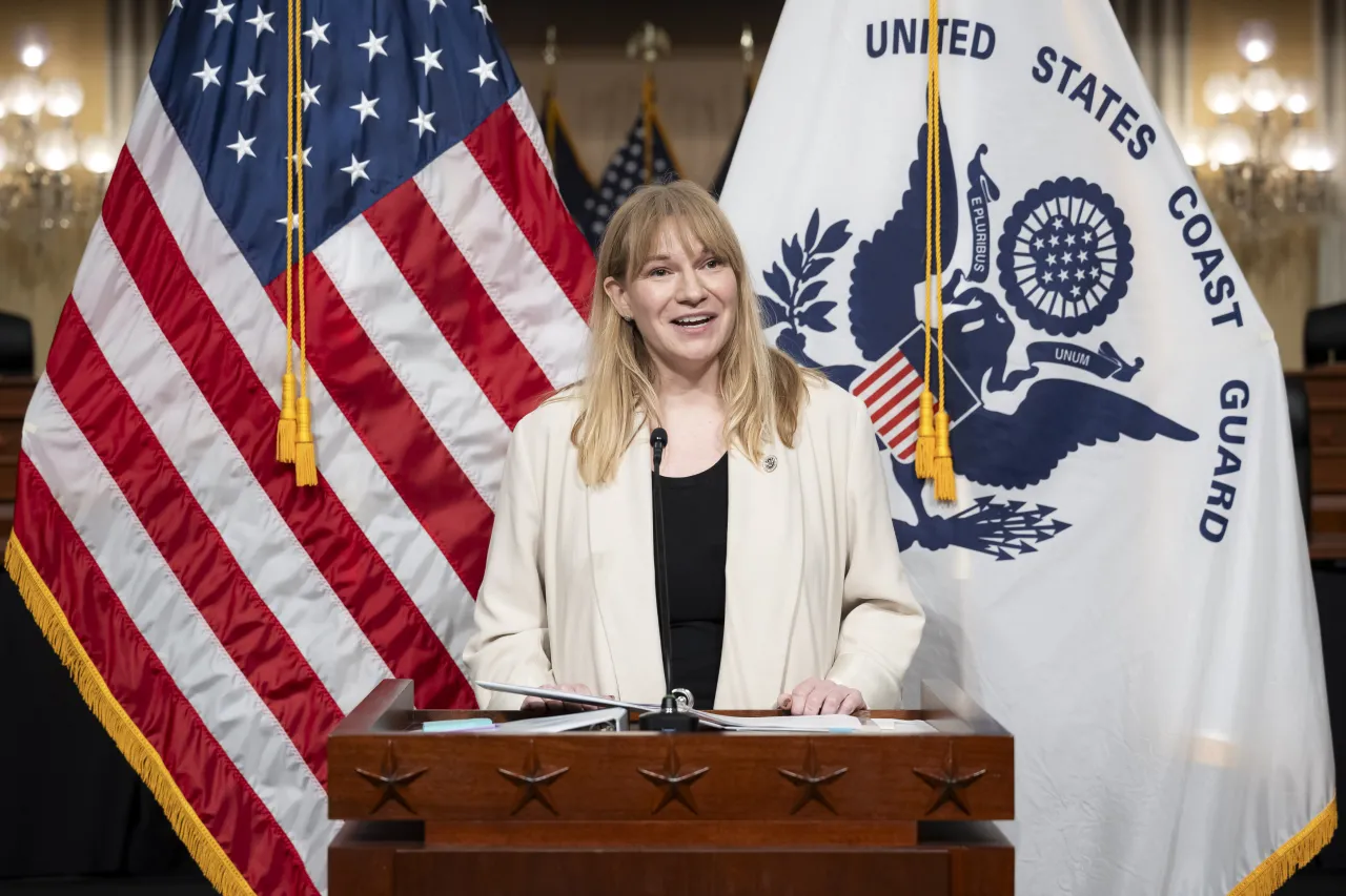 Image: DHS Senior Official Performing the Duties of the Deputy Secretary Kristie Canegallo Attends the 234th Birthday of the U.S. Coast Guard Celebration on Capitol Hill (015)