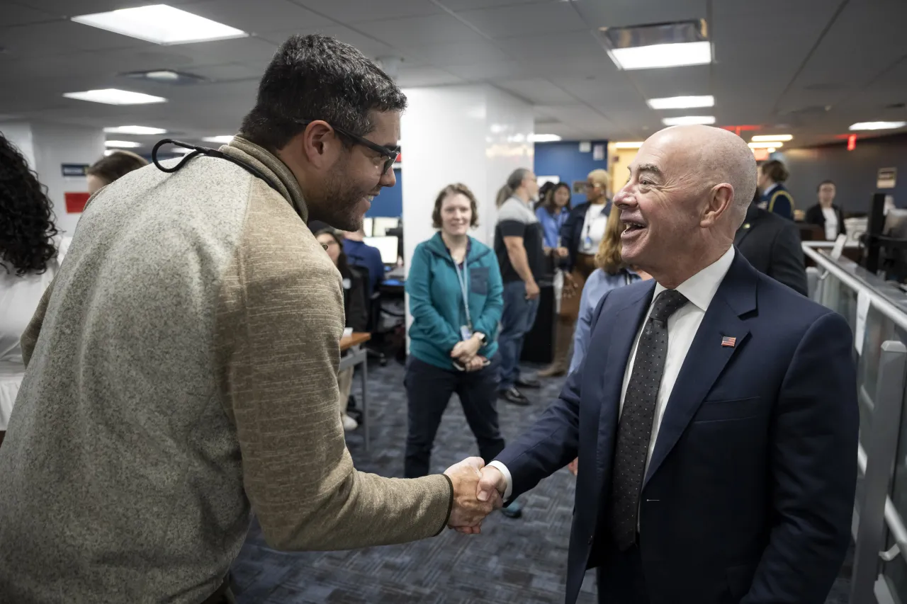 Image: DHS Secretary Alejandro Mayorkas Visits FEMA HQ (015)