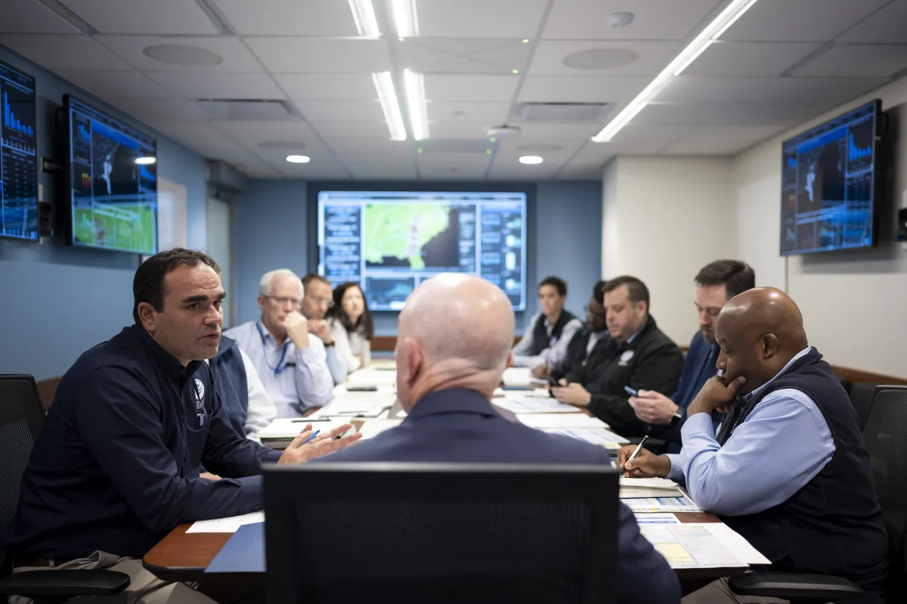 Image: DHS Secretary Alejandro Mayorkas Visits FEMA HQ (031)