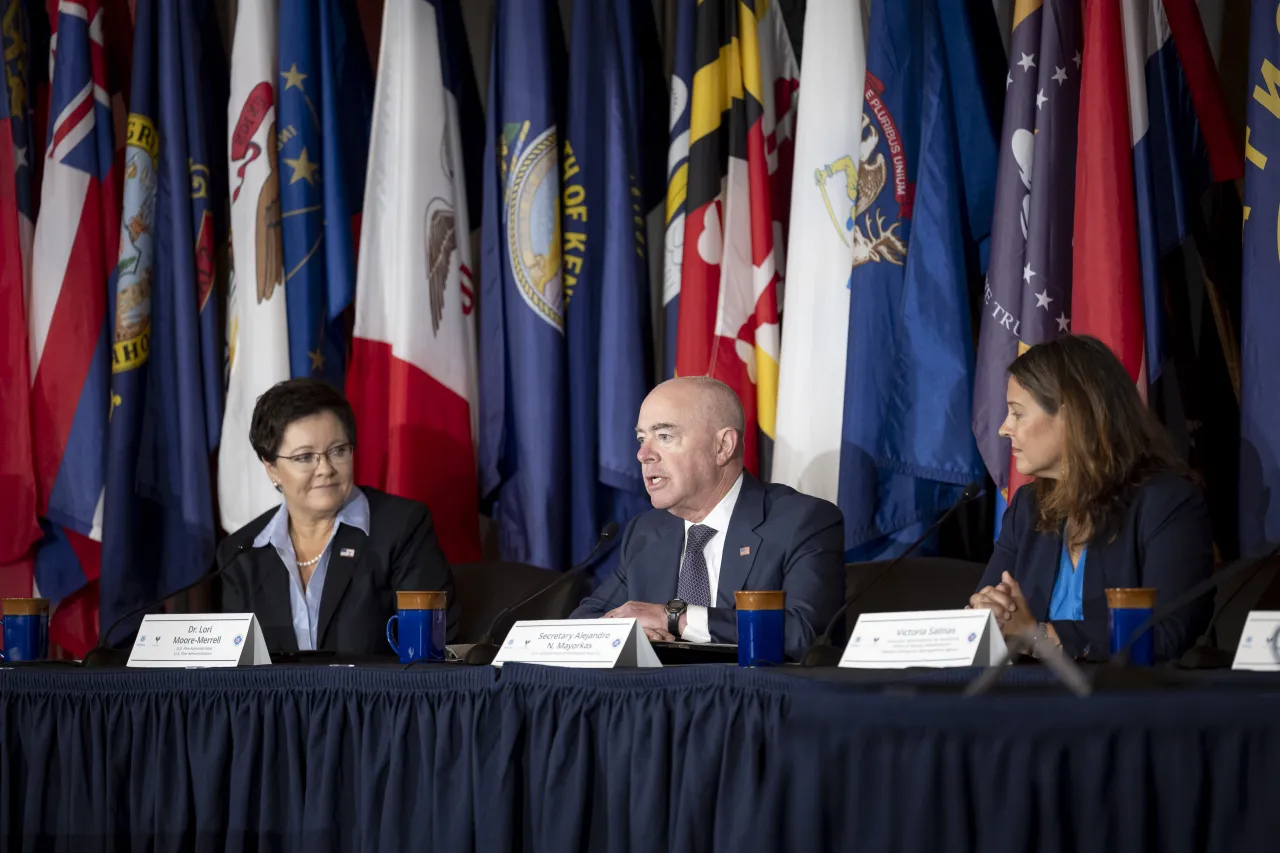 Image: DHS Secretary Alejandro Mayorkas Attends the U.S. Fire Administrator’s Summit on Fire and Prevention and Control (008)