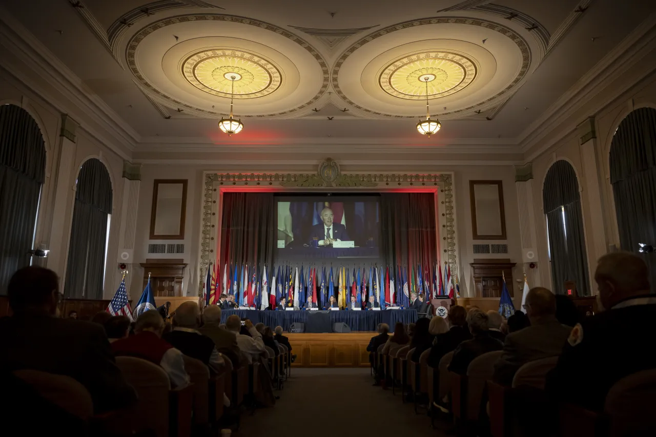 Image: DHS Secretary Alejandro Mayorkas Attends the U.S. Fire Administrator’s Summit on Fire and Prevention and Control (012)