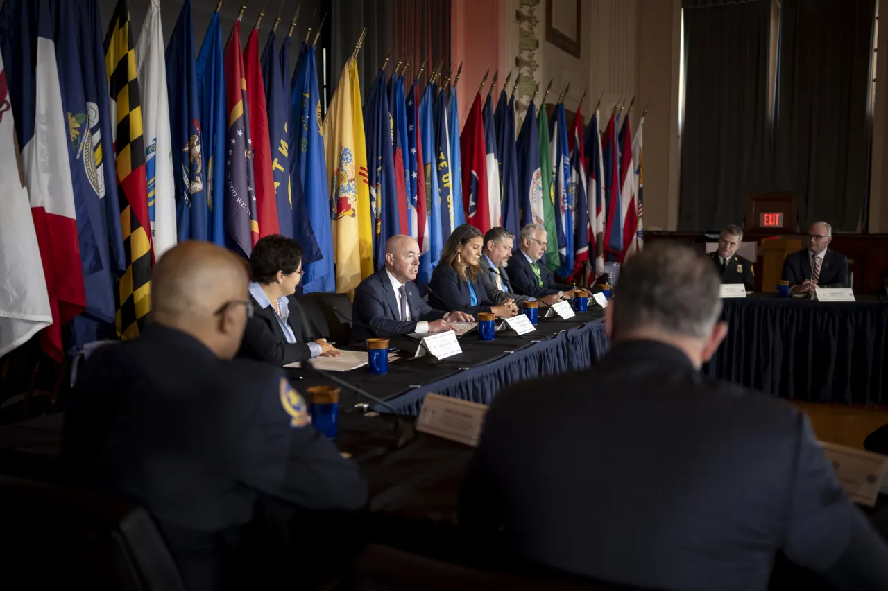 Image: DHS Secretary Alejandro Mayorkas Attends the U.S. Fire Administrator’s Summit on Fire and Prevention and Control (014)