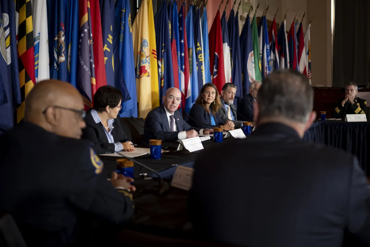 Image: DHS Secretary Alejandro Mayorkas Attends the U.S. Fire Administrator’s Summit on Fire and Prevention and Control (027)