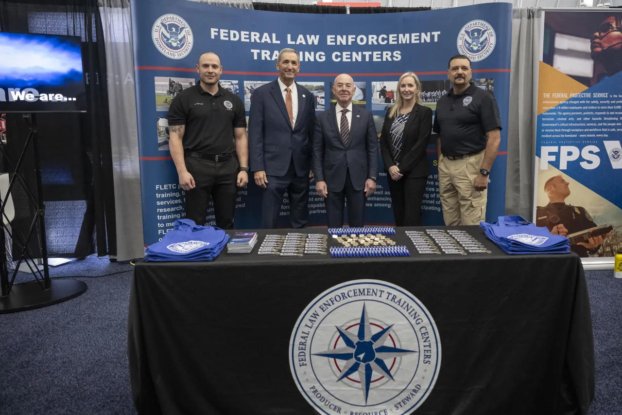 Image: DHS Secretary Alejandro Mayorkas Visits IACP Exhibition Hall  (006)