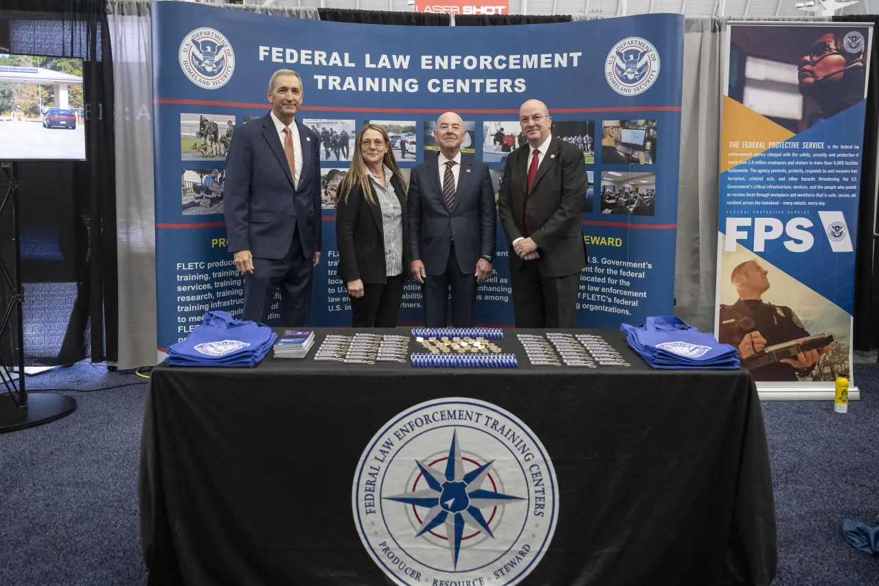 Image: DHS Secretary Alejandro Mayorkas Visits IACP Exhibition Hall  (008)