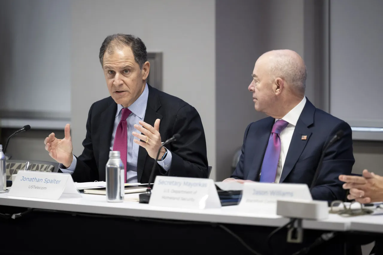 Image: DHS Secretary Alejandro Mayorkas Delivers Remarks During a USTELECOM Board Meeting  (007)