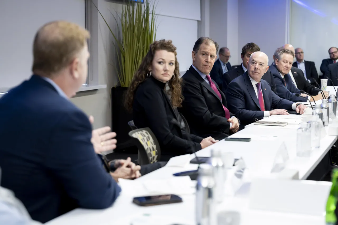 Image: DHS Secretary Alejandro Mayorkas Delivers Remarks During a USTELECOM Board Meeting  (016)