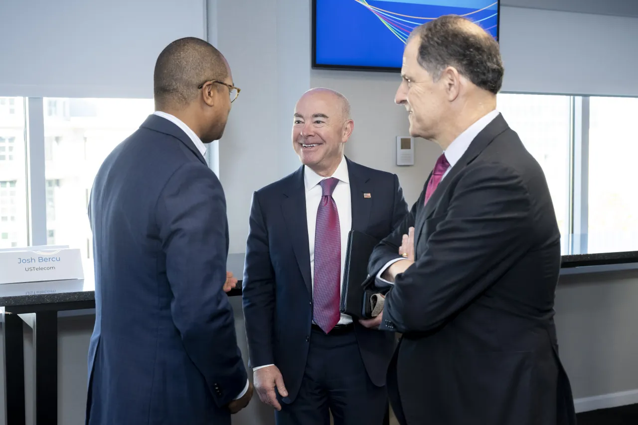 Image: DHS Secretary Alejandro Mayorkas Delivers Remarks During a USTELECOM Board Meeting  (020)