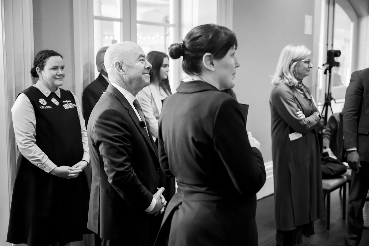 Image: DHS Secretary Alejandro Mayorkas Participates in a Fireside Chat at White House Fellows Annual Leadership Conference (007)