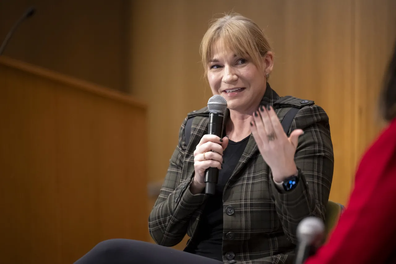 Image: DHS Senior Official Performing the Duties of the Deputy Secretary Kristie Canegallo Participates in a Fireside Chat at the DHS FFRDC Senior Leadership Summit (006)