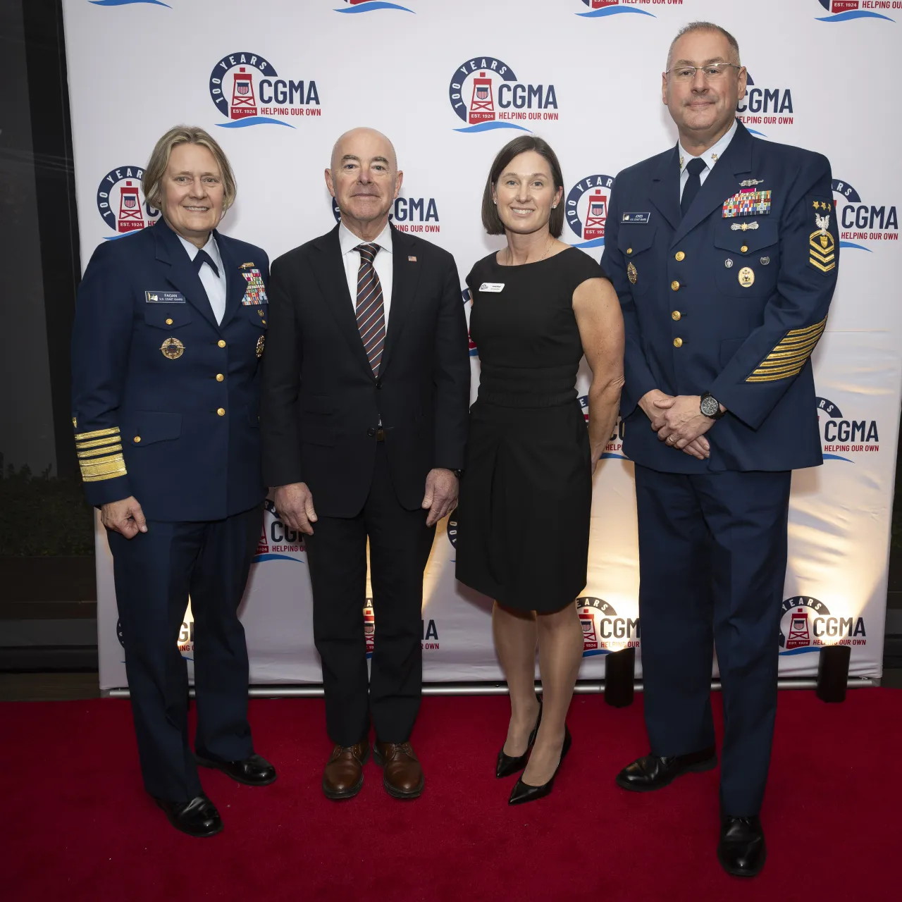 Image: DHS Secretary Alejandro Mayorkas Attends the USCG Mutual Assistance 100th Anniversary Celebration  (005)