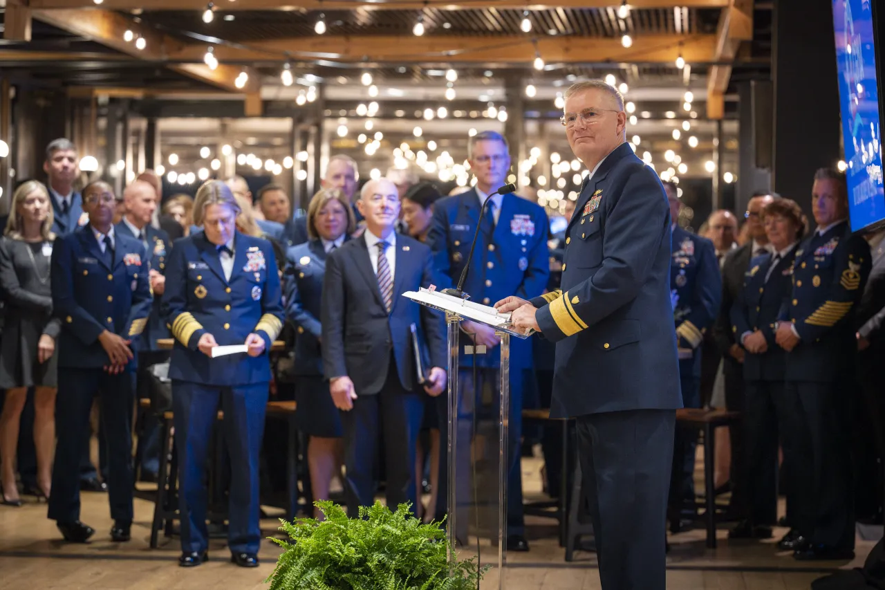 Image: DHS Secretary Alejandro Mayorkas Attends the USCG Mutual Assistance 100th Anniversary Celebration  (013)