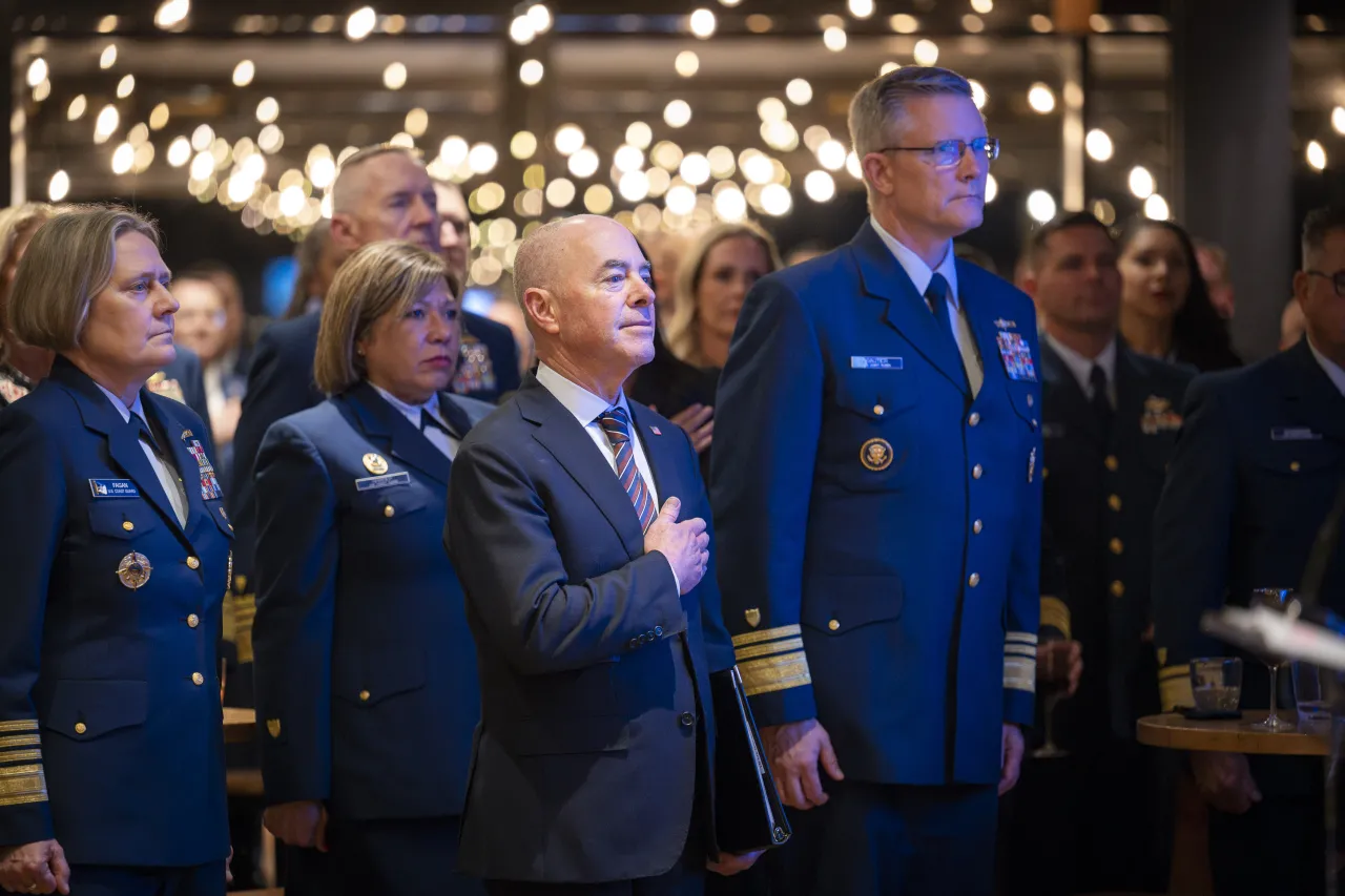 Image: DHS Secretary Alejandro Mayorkas Attends the USCG Mutual Assistance 100th Anniversary Celebration  (015)