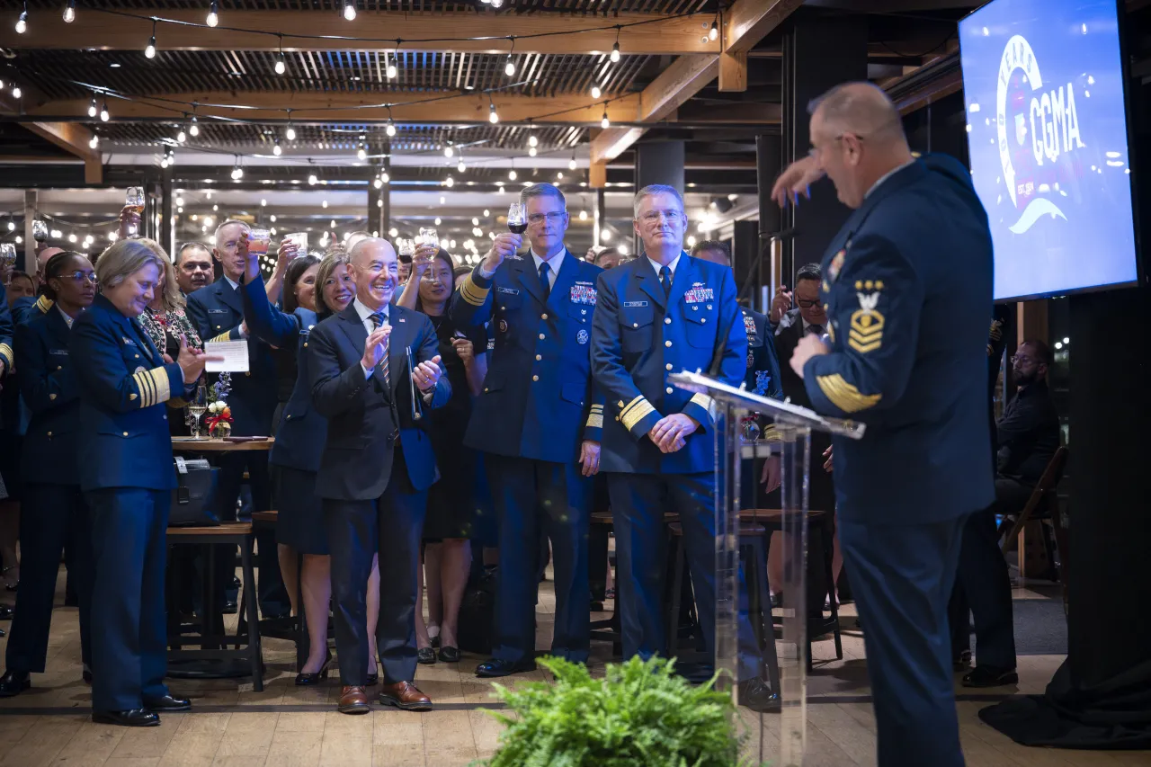 Image: DHS Secretary Alejandro Mayorkas Attends the USCG Mutual Assistance 100th Anniversary Celebration  (018)