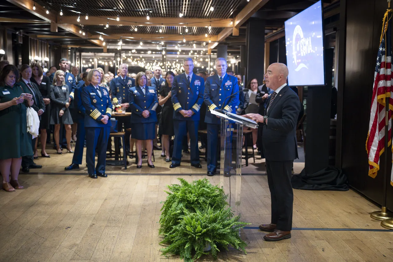 Image: DHS Secretary Alejandro Mayorkas Attends the USCG Mutual Assistance 100th Anniversary Celebration  (020)